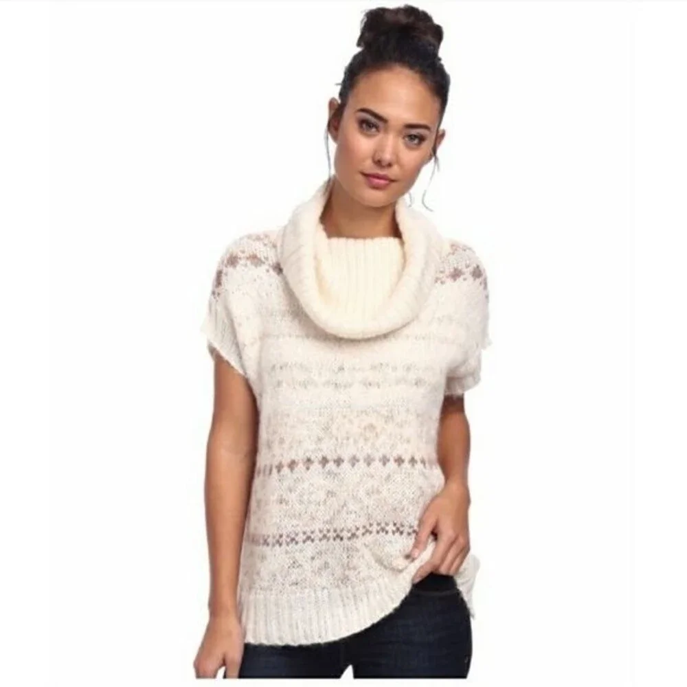 Free People Snow Bunny Alpaca Blend Sweater